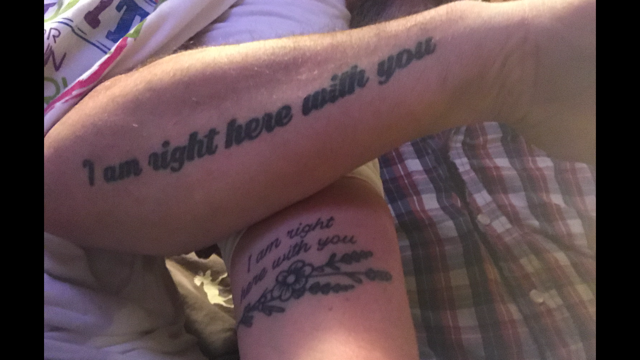 Matching tattoos